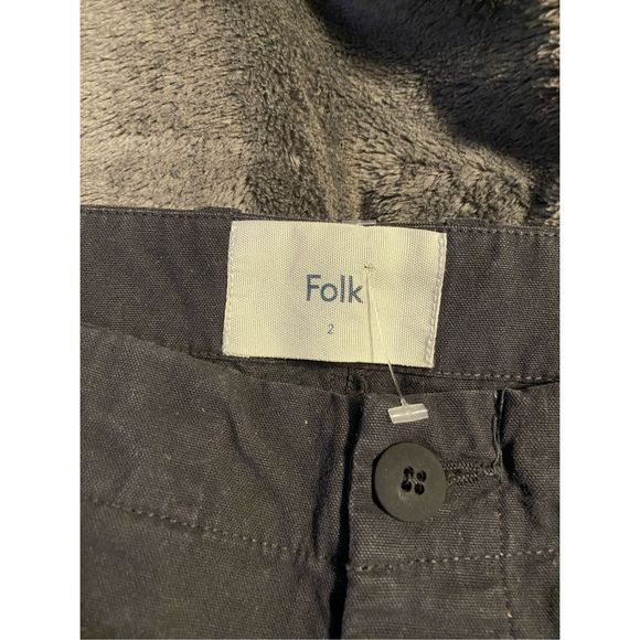 FOLK Black Assembly Pants Size 2 (Men's Size 30), MSRP $168 - Picture 3 of 15
